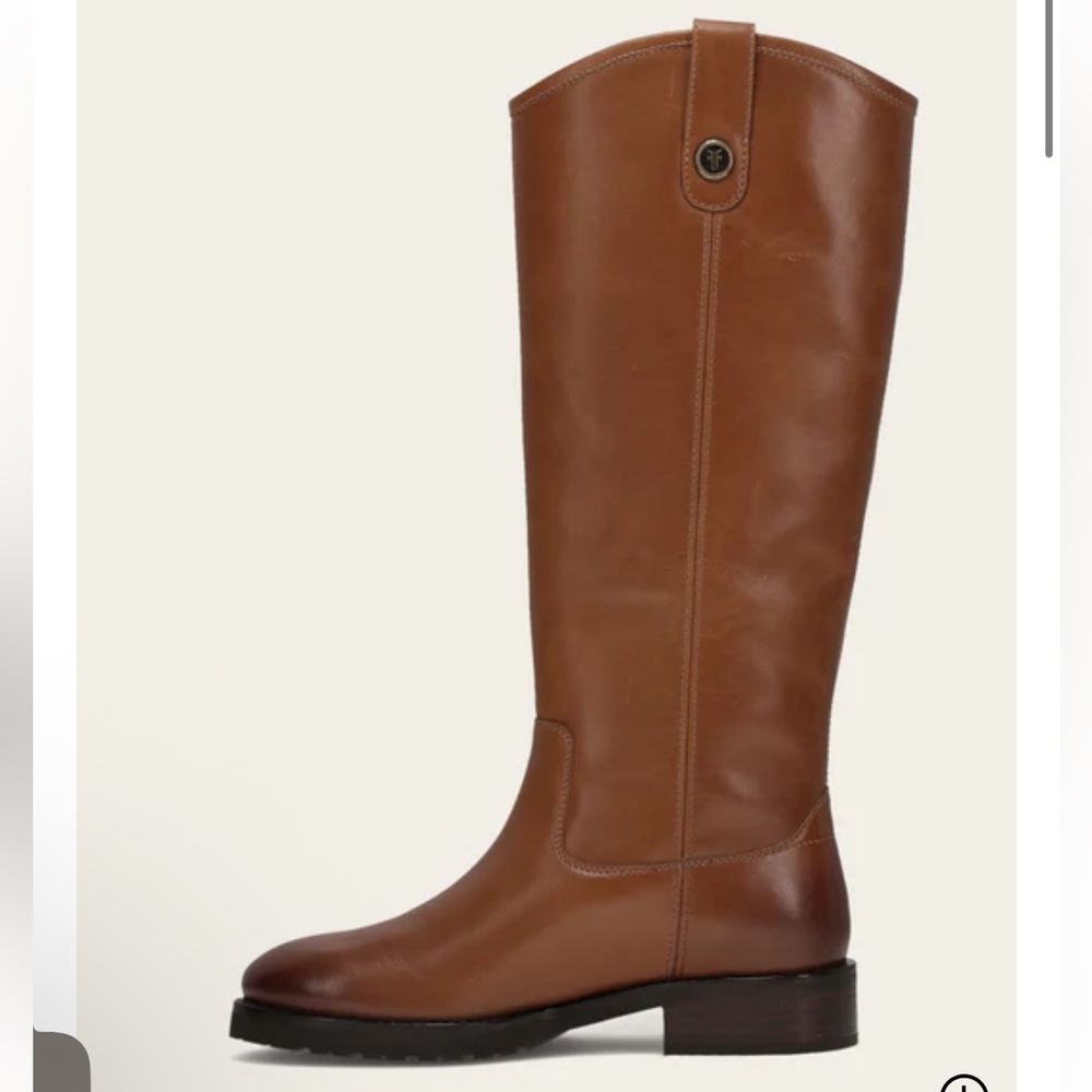 Frye melissa lug‎ button tall boots size 6